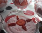 Une image de l'étape 5 de Mousse de fraise.