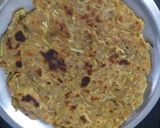 A picture of step 2 of Dudhi Thepla.