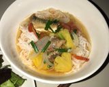 Hình bước làm 3 của món Bún cá mòi