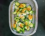 A picture of step 2 of Crispy Karela.