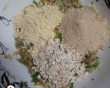 A picture of step 2 of Quinoa Zucchini Tikki - High protein & shallow fried treat for monsoon.