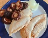 Hình bước làm 2 của món Súp Gà Nấm Rau Củ (Soupe De Poulet Aux Champignons & Légumes)
