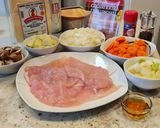 Foto del paso 1 de la receta: Enrollado de pollo en salsa de zanahorias y miel