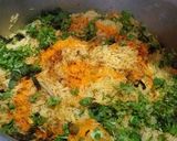 A picture of step 12 of Murgh pulao.