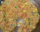 A picture of step 4 of Masala Oats.