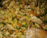 A picture of step 5 of Chicken pot pie.