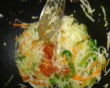 A picture of step 3 of Veg chowmein.