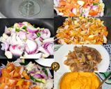 A picture of step 3 of Halwayi Style Gobhi Aloo Sabzi.