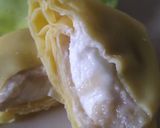 Foto langkah ke 7 dari resep Pancake durian tiga warna.