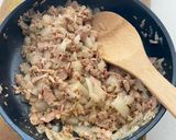 Foto del paso 2 de la receta: Pepinos rellenos con pino de atún y arroz con salsa pepino