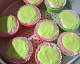 Foto langkah ke 3 dari resep Bolu Kukus Mekar 🍉.