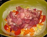 Zöldséges húsos egytálétel recept fázis 3 fotója