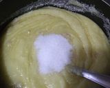 A picture of step 3 of Patato halwa.