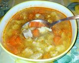 Gulyásleves sertéscombbal recept fázis 5 fotója