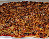 Foto del paso 3 de la receta: Pizza de berenjenas, con harina integral de trigo