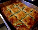 A picture of step 5 of My Mom’s Spanakotyropita (Spinach and Feta Pie) ❤️.