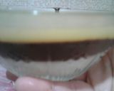 A picture of step 4 of Layered Muhallabia.
