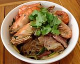 รูปขั้นตอนการทำที่ 4 ของ กุ้งอบวุ้นเส้น สูตรหม้อหุงข้าว