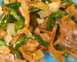Foto langkah ke 6 dari resep Ikan Asin Cabe Ijo.