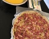 Une image de l'étape 1 de Tarte lardons roquefort.