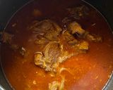 A picture of step 8 of Moong Dal Gosht / Green Moong Dal cooked with Mutton.