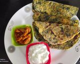 मेथी पराठा (methi paratha recipe in marathi) रेसिपी स्टेप 8 फोटो 
