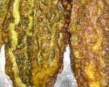 A picture of step 3 of Karela Bitter gourd.