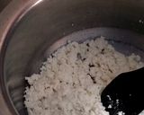 A picture of step 2 of Burfi recipe.