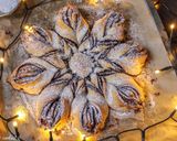Nutellás-narancsos csillag babka recept fázis 3 fotója