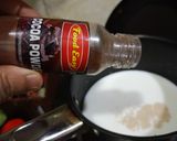 A picture of step 2 of Hot chocolate cocoa coffee.