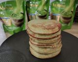 Foto langkah ke 6 dari resep Pancake Matcha.
