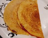 A picture of step 6 of Pasta sauce cheese moong dal dosa.