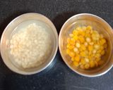 A picture of step 1 of Suji Upma.