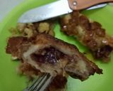Foto langkah ke 9 dari resep Roti goreng isi pisang coklat asem.