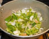 A picture of step 4 of Pearl Millet (kambu in Tamil) biryani.