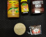 A picture of step 1 of Cocoa Peanut Butter Overnight Oats.
