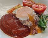 รูปขั้นตอนการทำที่ 4 ของ แฮมเบิร์กเนื้อไข่ดาว