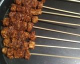 Foto langkah ke 6 dari resep Sate tempe pedas manis.
