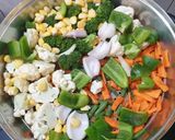A picture of step 3 of Steam Vegetables with Feta Cheese.