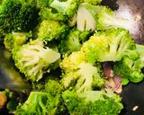 A picture of step 3 of Broccoli bamboo rice.