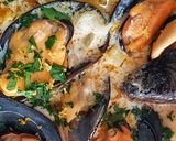 Foto del paso 2 de la receta Mejillones con crema de limón