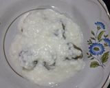 A picture of step 6 of Sago Dahi Vada.