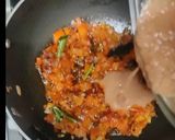 A picture of step 4 of Tomato pachadi.