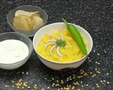 A picture of step 5 of Moong Dal Khichdi.