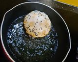 Hình bước làm 3 của món Bánh tiêu không men nở