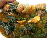 A picture of step 14 of Oha and Uziza Soup.