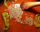Foto del paso 10 de la receta Lentejas con verduras y mini pimientos