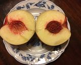 A picture of step 1 of California Farm Hybrid Fruit: Peach-Plum Brandy.