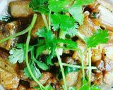 Hình bước làm 5 của món Ba rọi cháy cạnh
