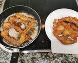 Foto del paso 4 de la receta: Cabrit arrebossat amb albergínia en tempura